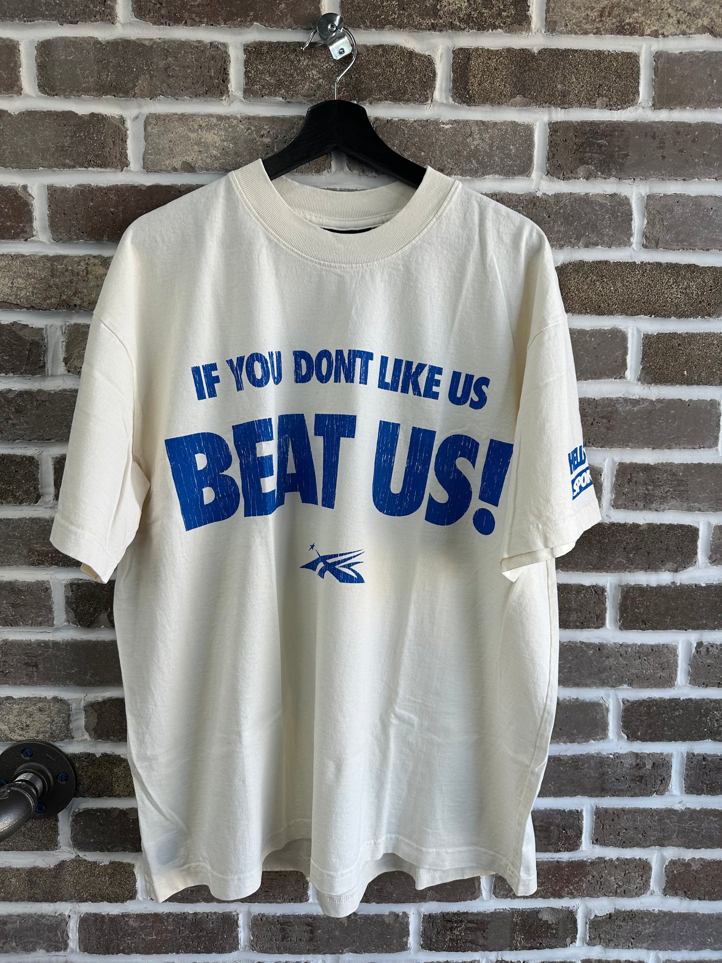 Hellstar IF YOU DONT LIKE US BEAT US ! Tee White