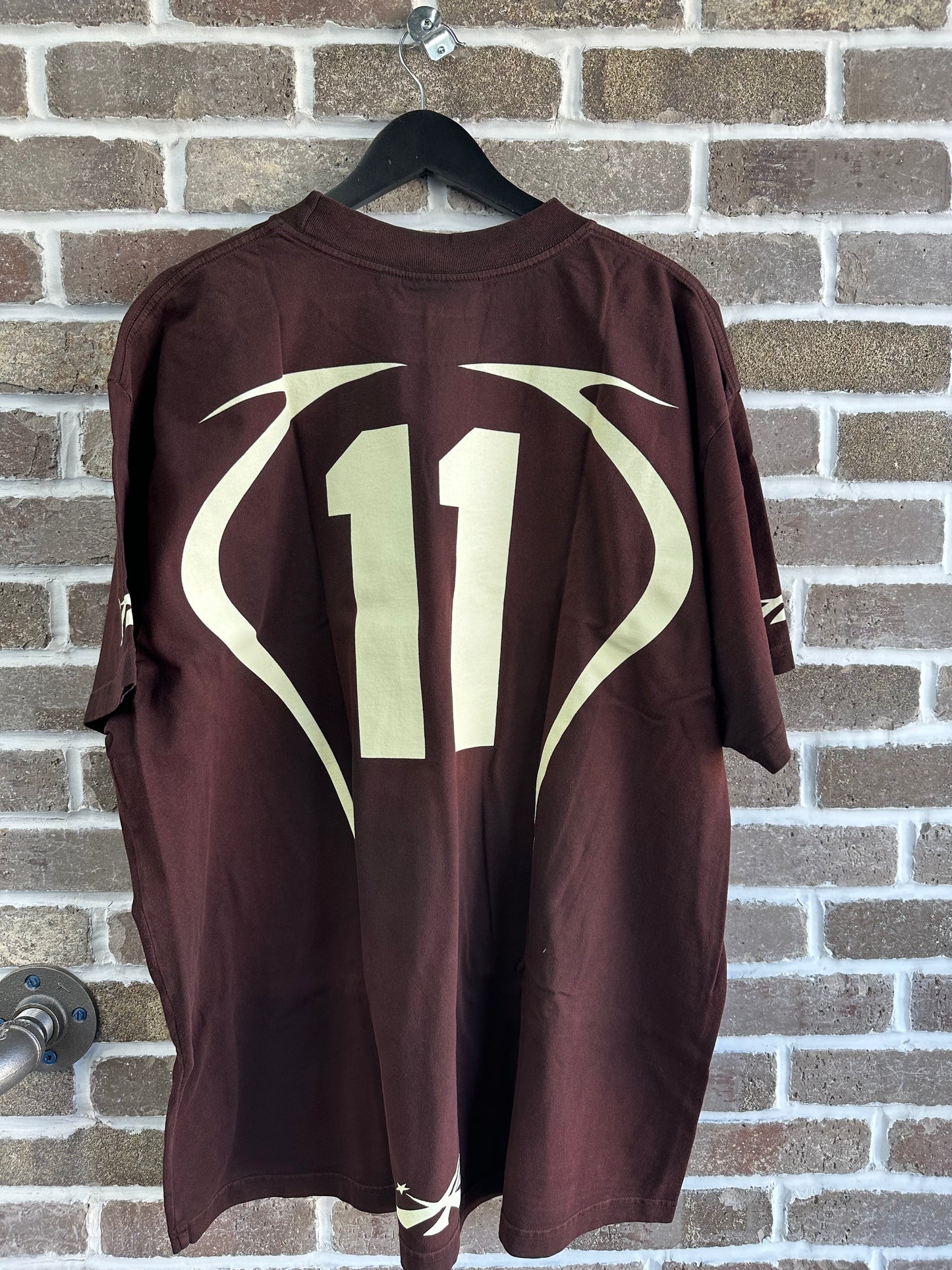 Hellstar Warm Up Tee Brown