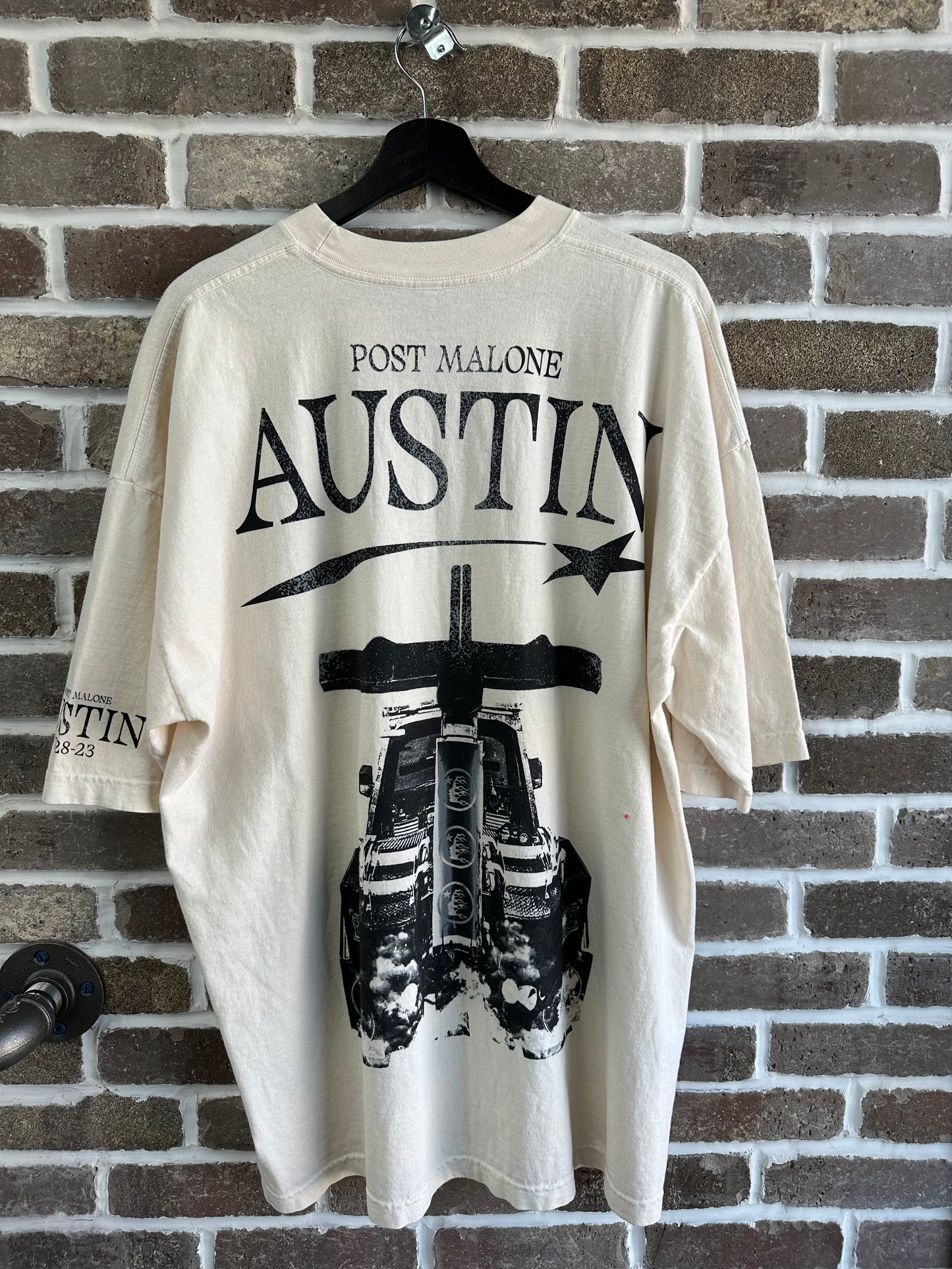 Hellstar Studios Post Malone Austin Tee White