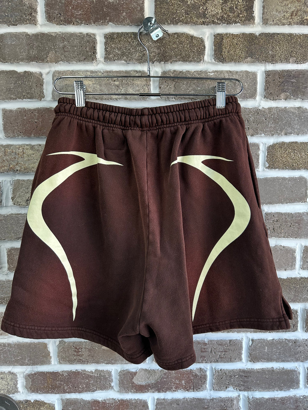 Hellstar Warm Up Brown Shorts