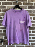 Gallery Dept. Vintage Logo Painted Tee Purple