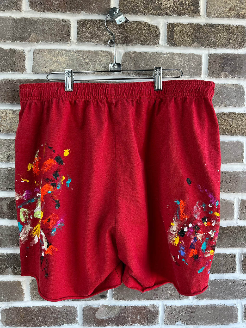 Gallery Dept. Insomnia Painted Shorts Red