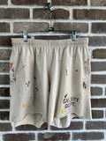 Gallery Dept. Insomnia Painted Shorts White