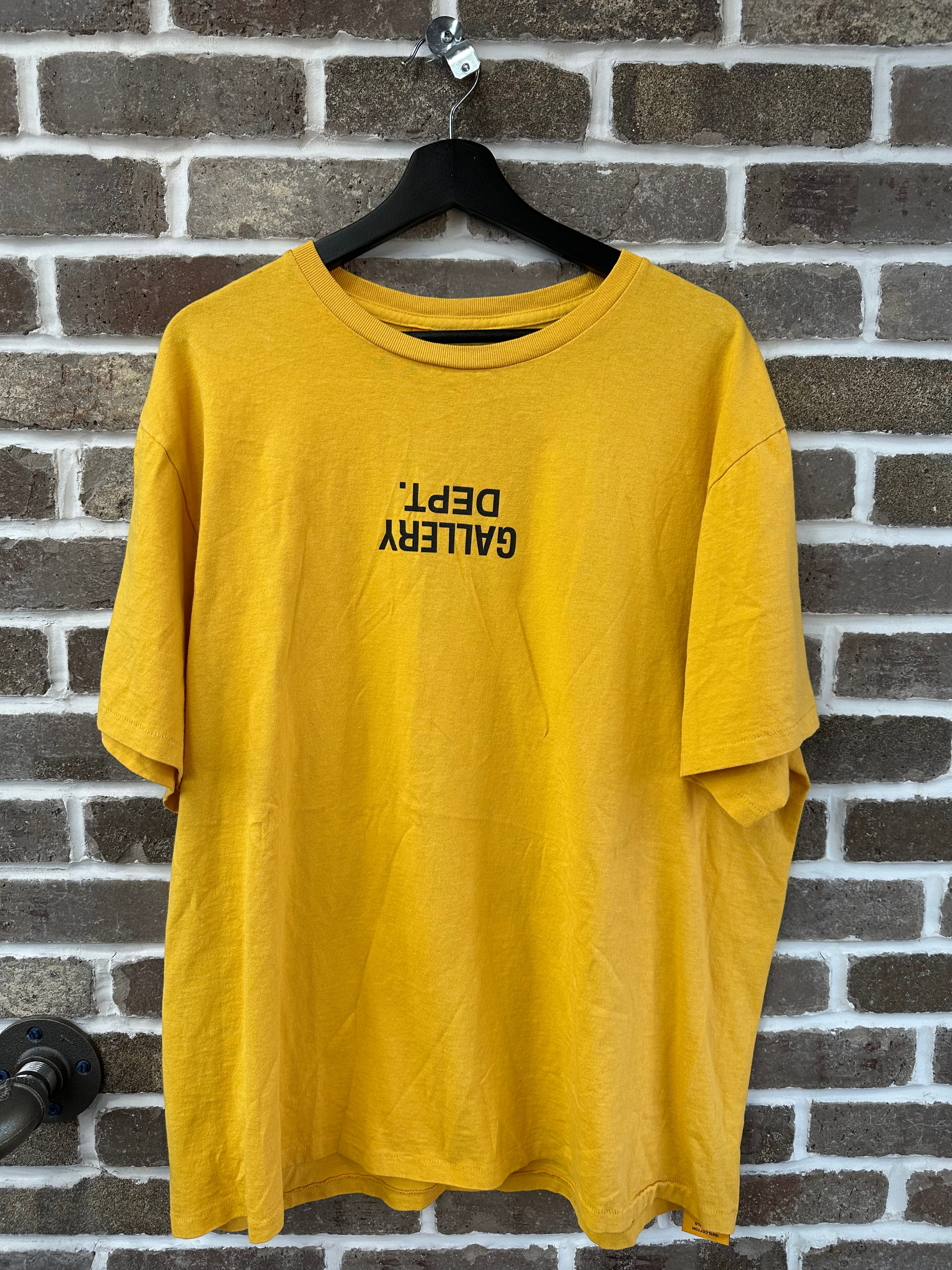 Gallery Dept. Upside Down Logo Yellow