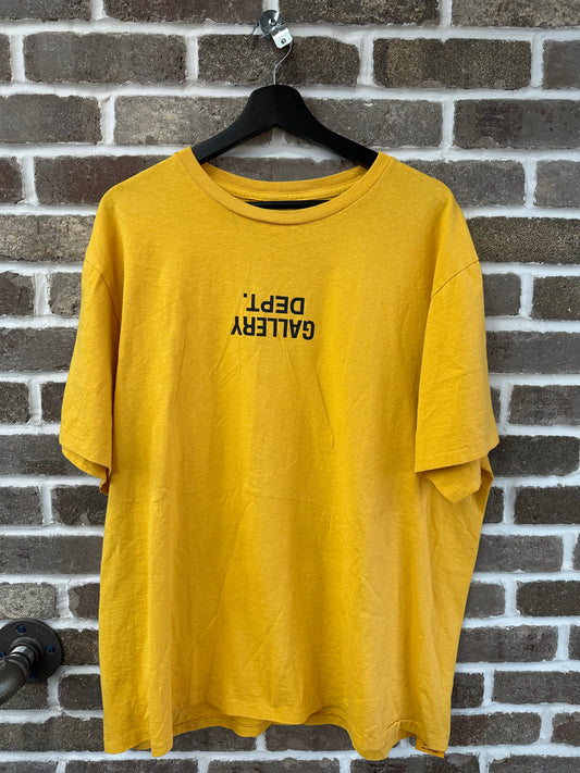 Gallery Dept. Upside Down Logo Yellow