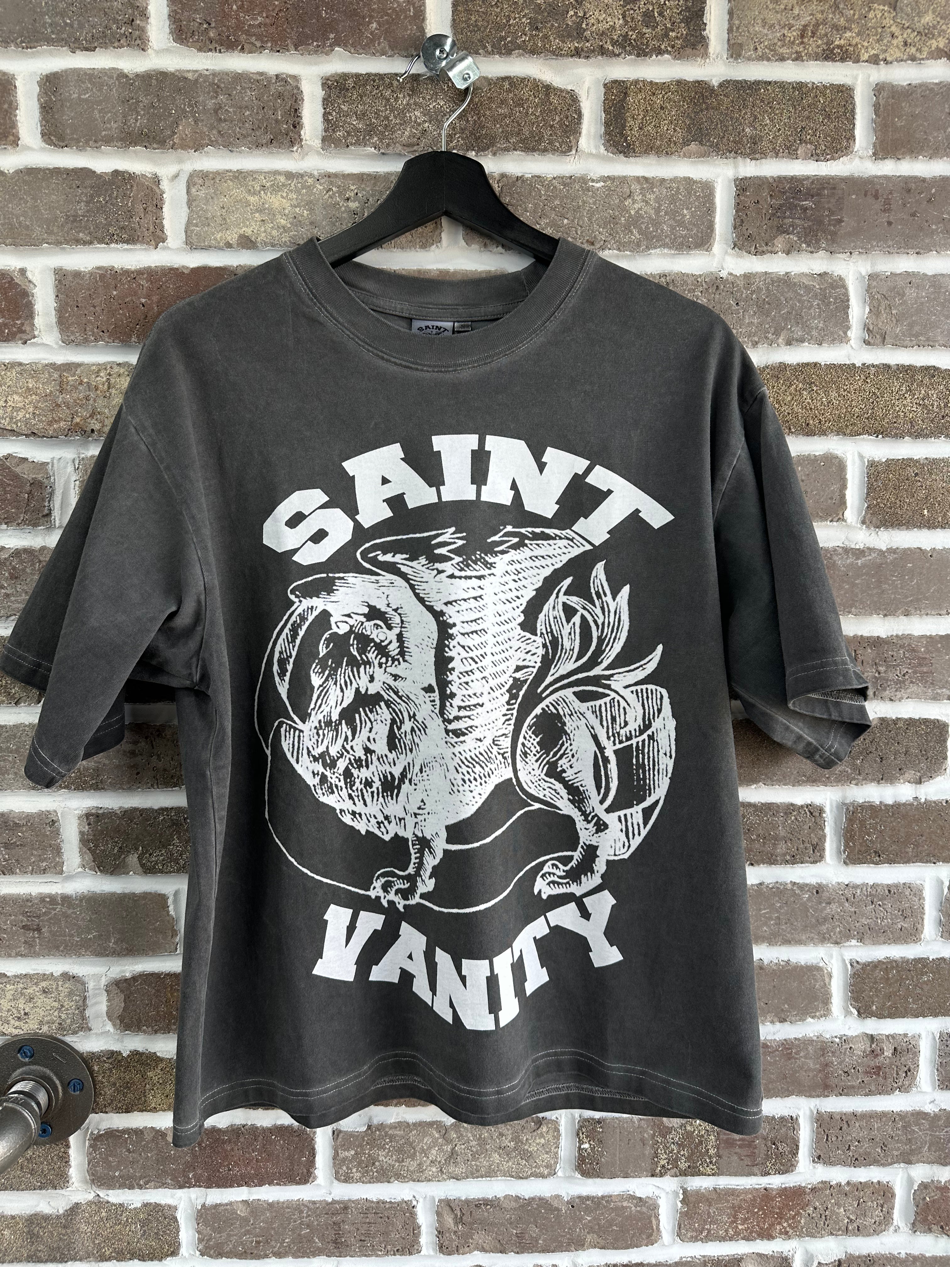 Saint Vanity Griffin Tee Grey