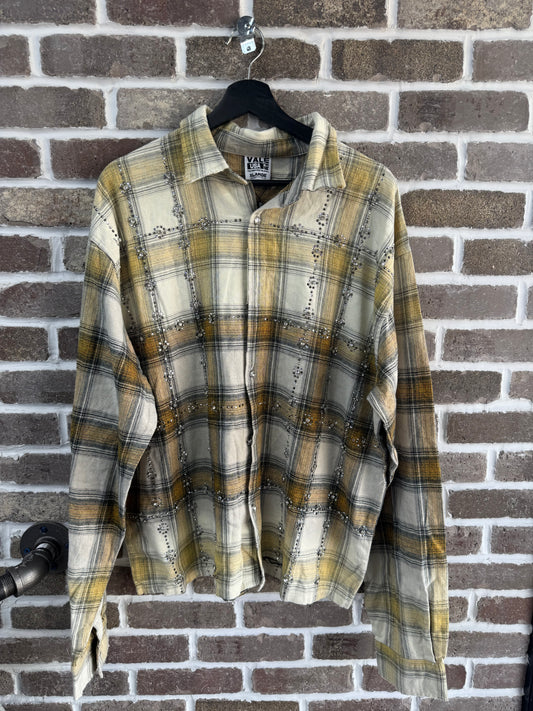 Vale Forever Wheat Flannel