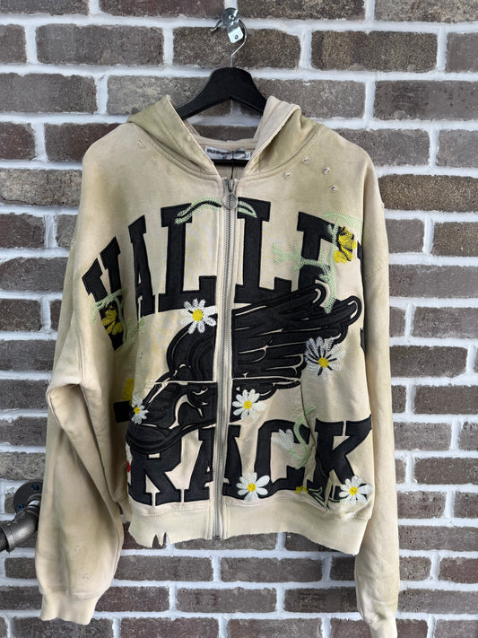 Vale Forever Bone Garden Zip Up Hoodie