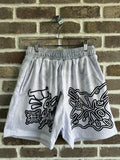 SB Studios Graffiti Shorts White