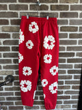 Denim Tears The Cotton Wreath Sweatpants Red