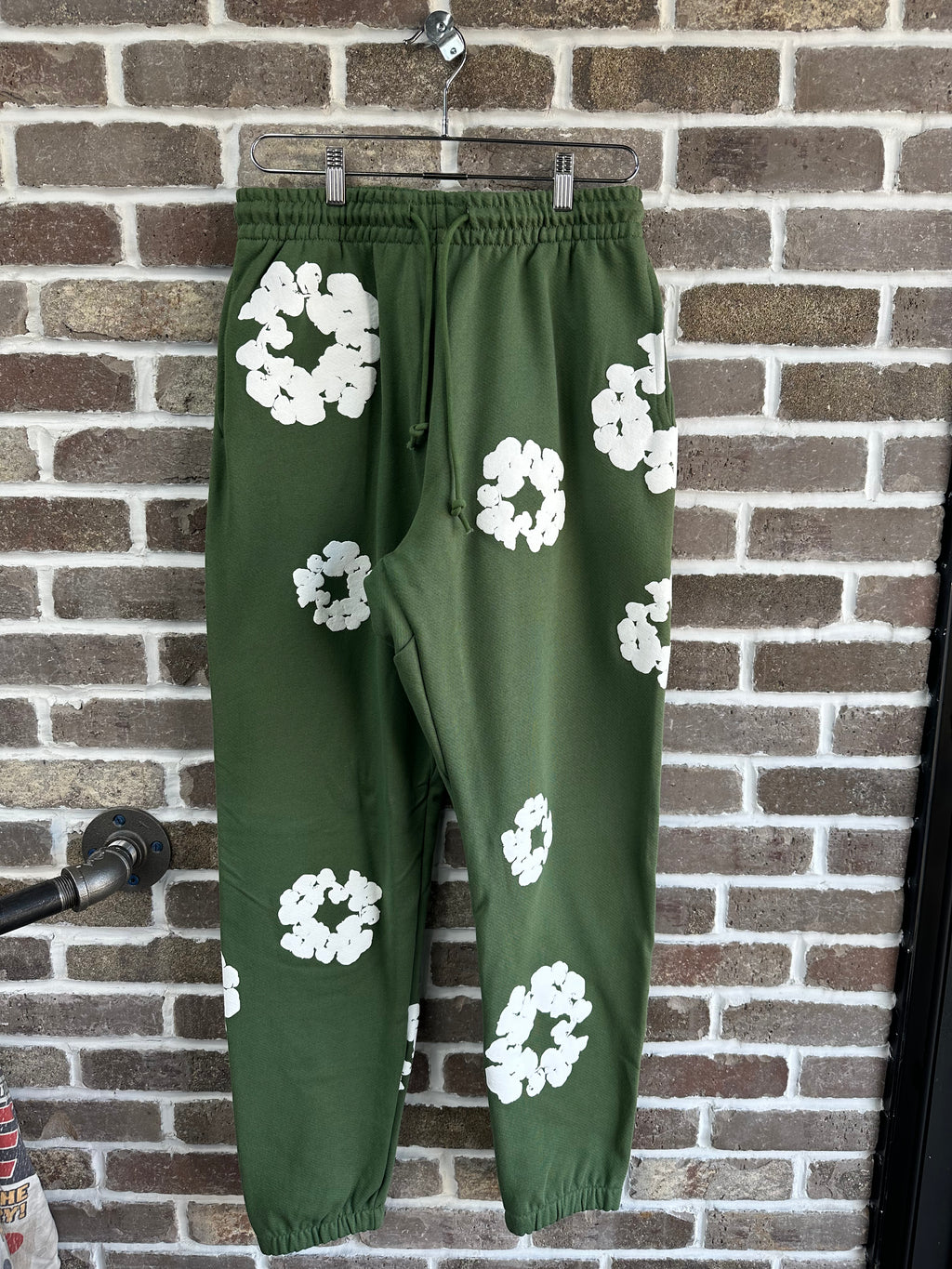 Denim Tears The Cotton Wreath Sweatpants Green