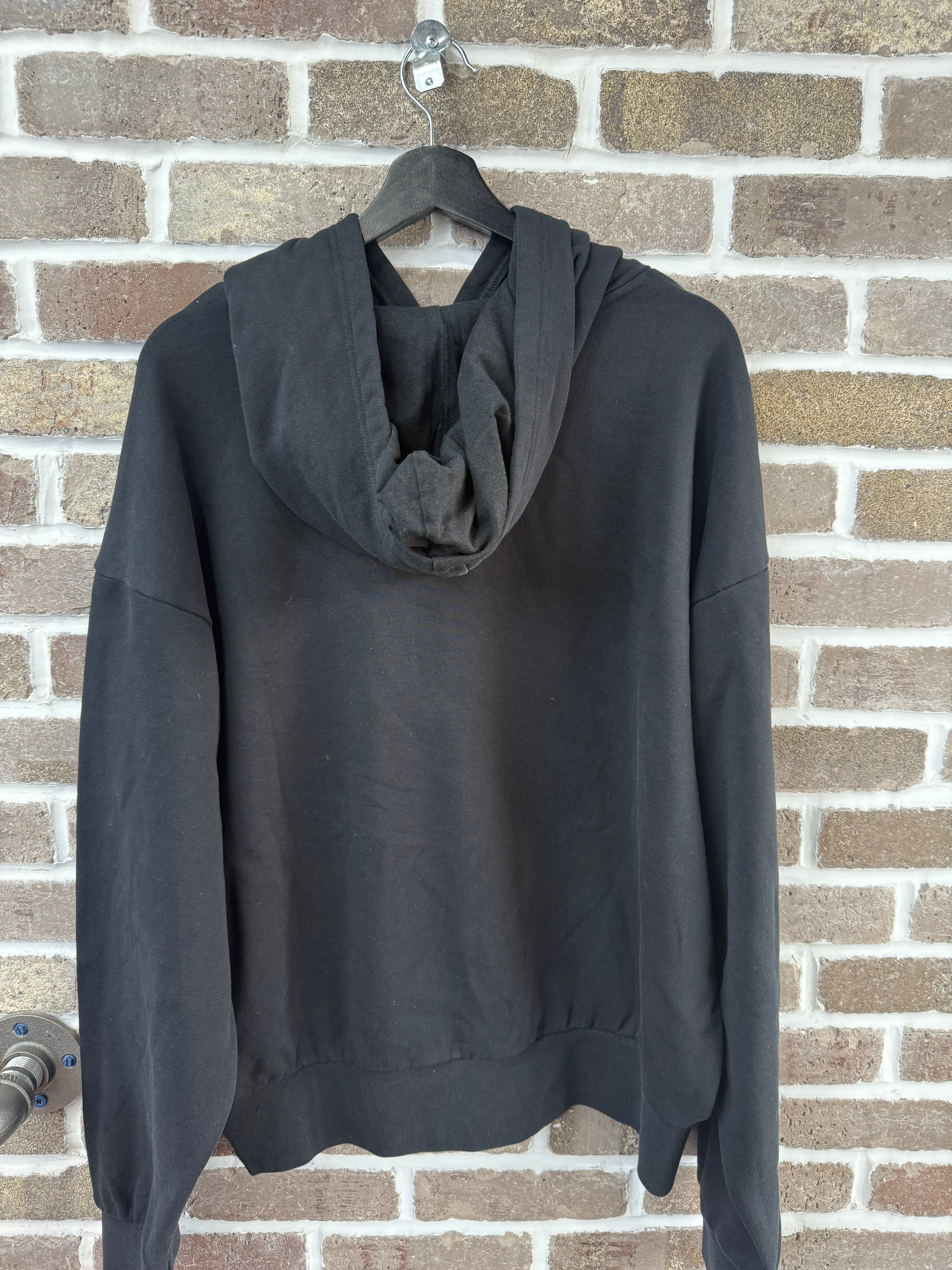 Lost Shdws Single Layered Classic Black Red Hoodie