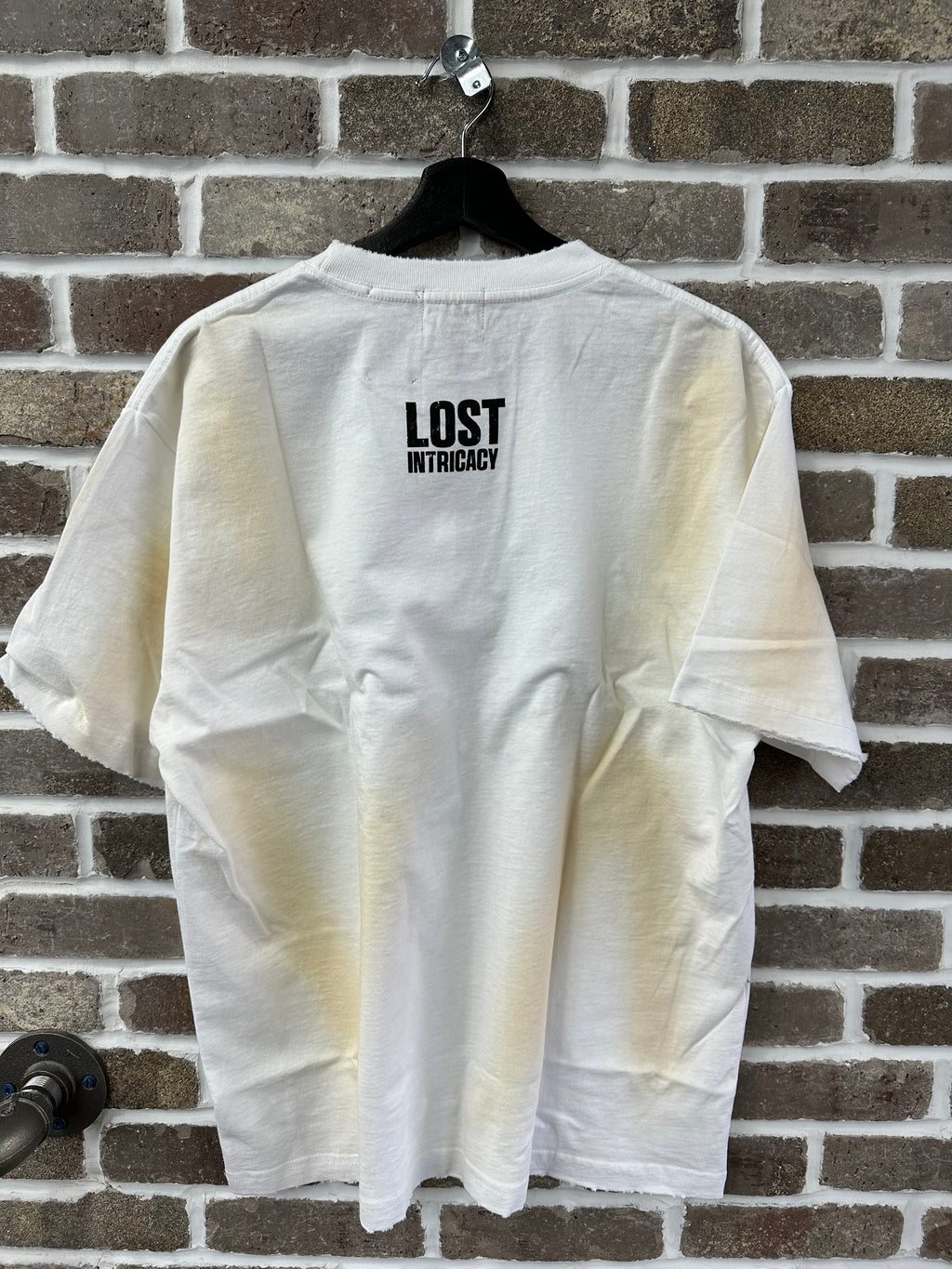 Lost Intricacy White Lost Outline Tee