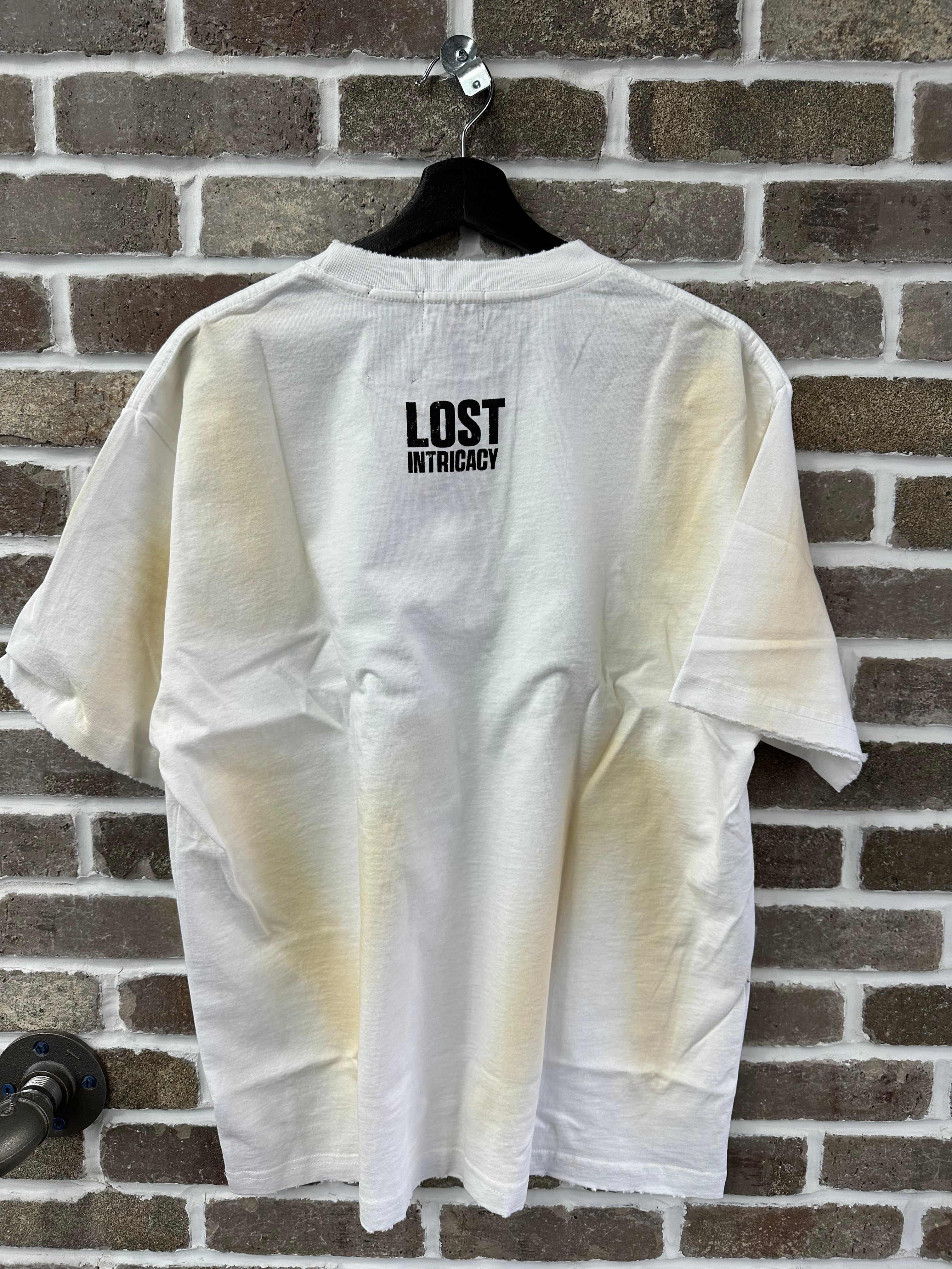 Lost Intricacy White Lost Outline Tee