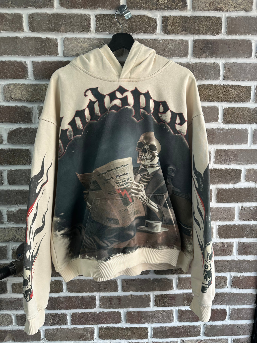 Godspeed Black Monday Hoodie Cream