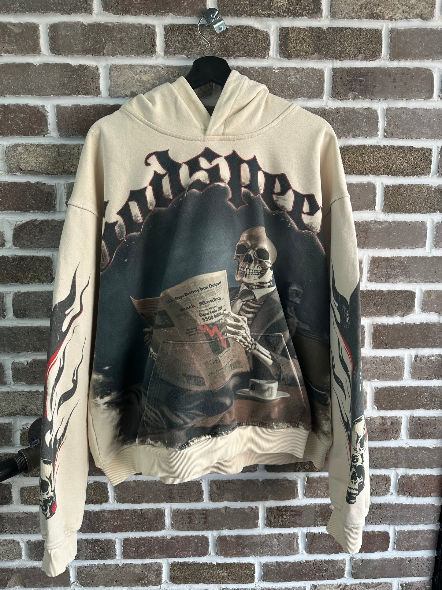 Godspeed Black Monday Hoodie Cream