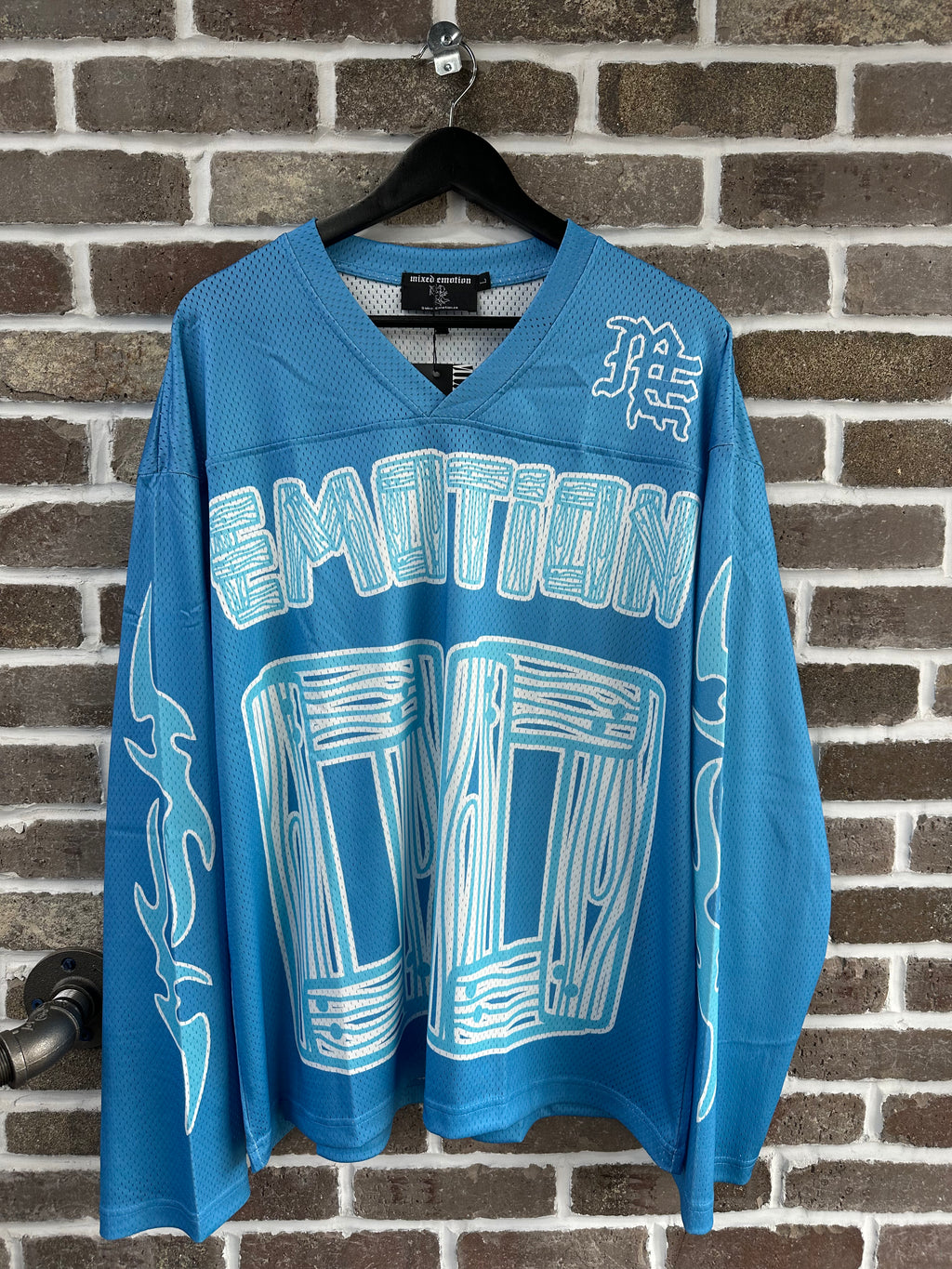 Mixed Emotion Blue Lightning Longsleeve
