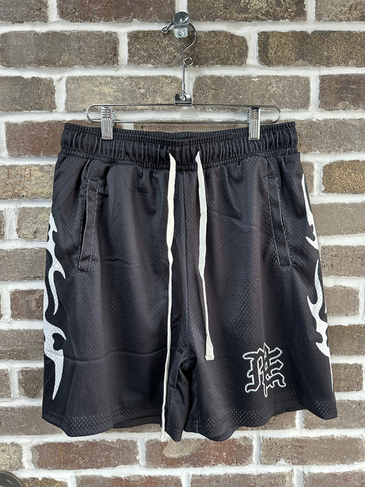 Mixed Emotion Black Lightning Shorts