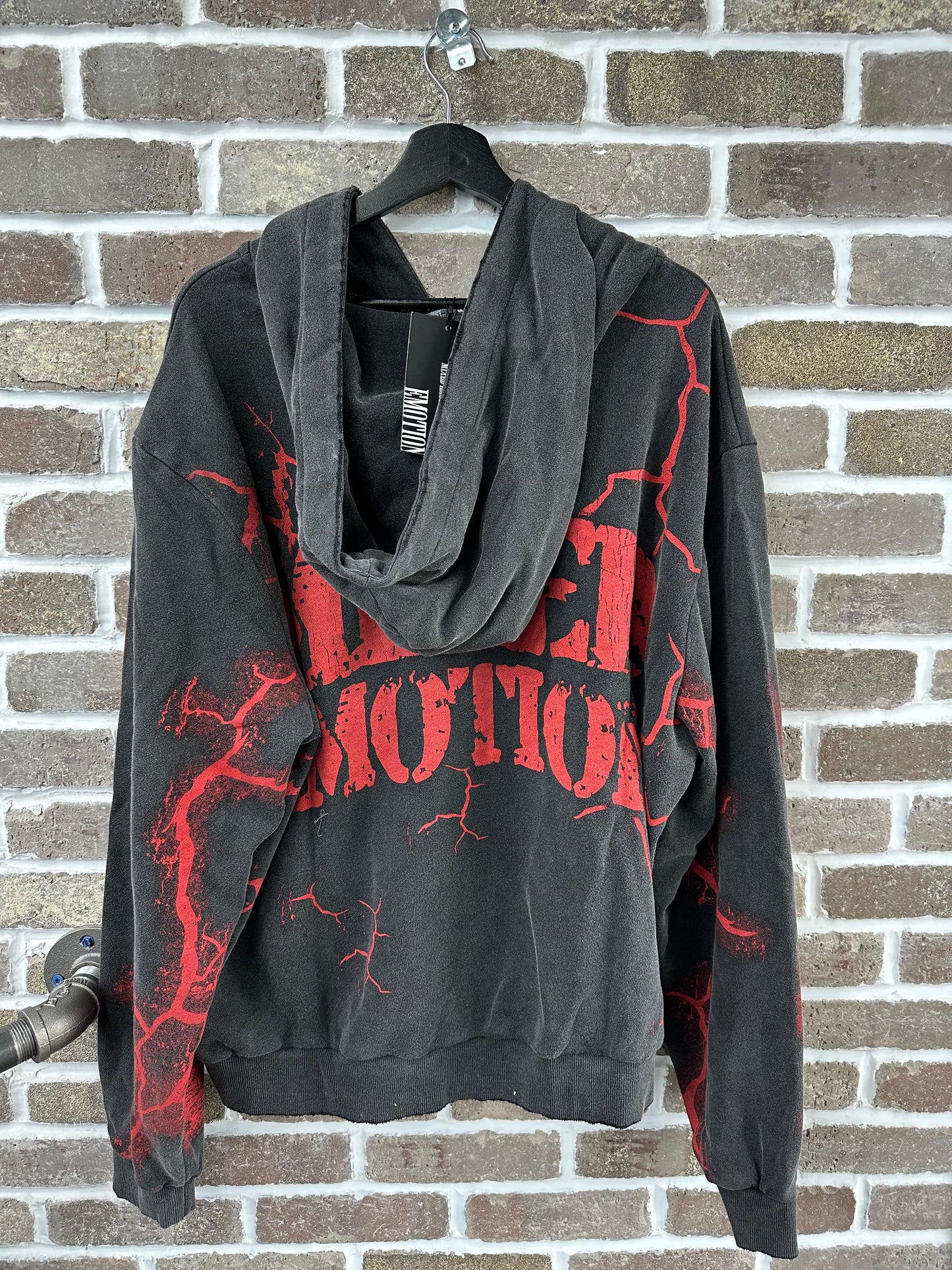 Mixed Emotion Acid Wash Deserted Hoodie