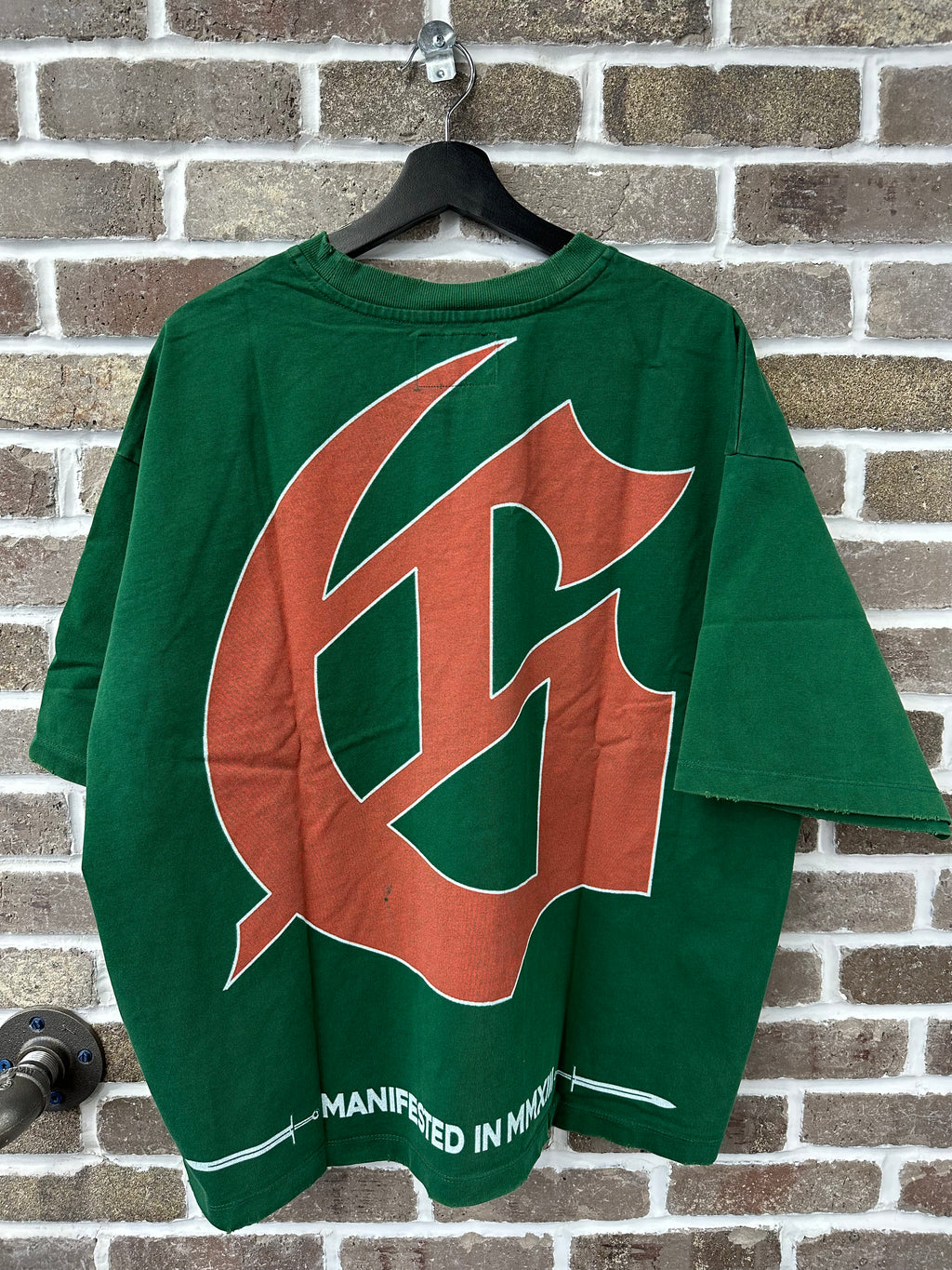 Godspeed Sea Sick Tee Green