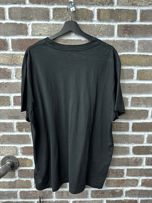 Amiri Tee MA Logo Black Gold