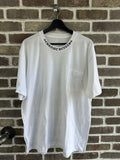 Chrome Hearts Pocket Tee Collar Logo White