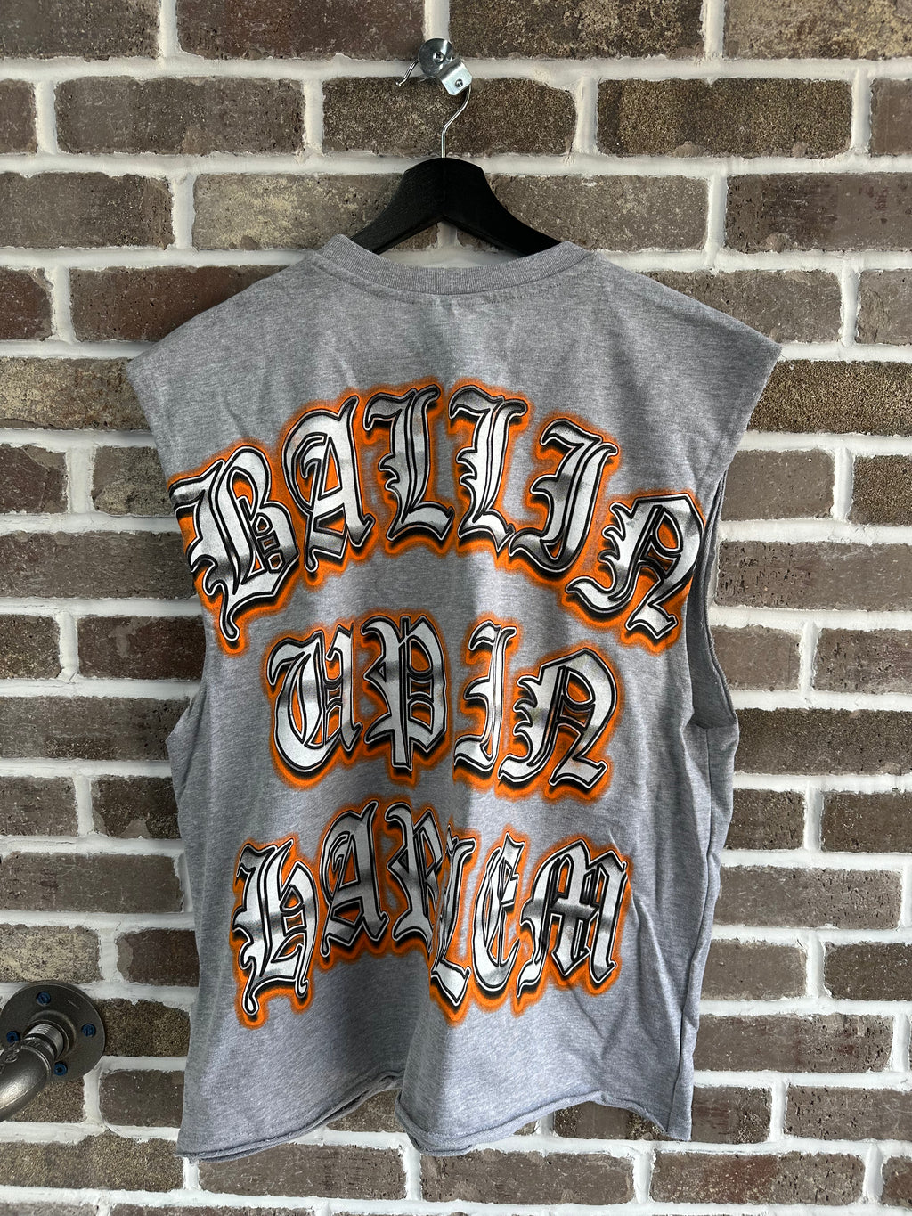 Rare Vintage Global Grey Shortsleeve