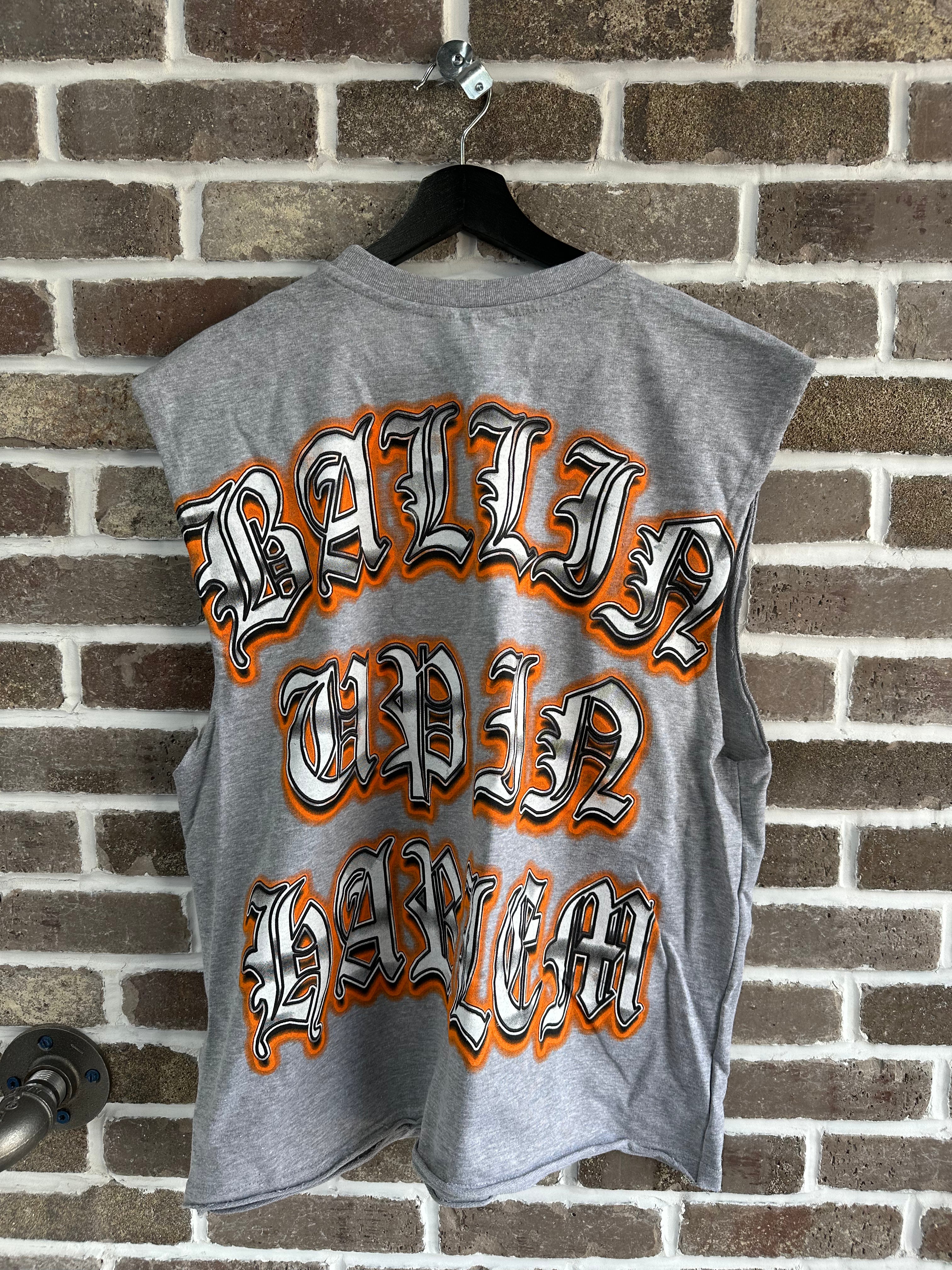 Rare Vintage Global Grey Shortsleeve