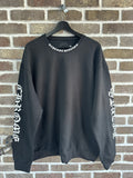 Chrome Hearts Black Crewneck Sweater