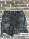 Vale Forever Black Spade Jorts