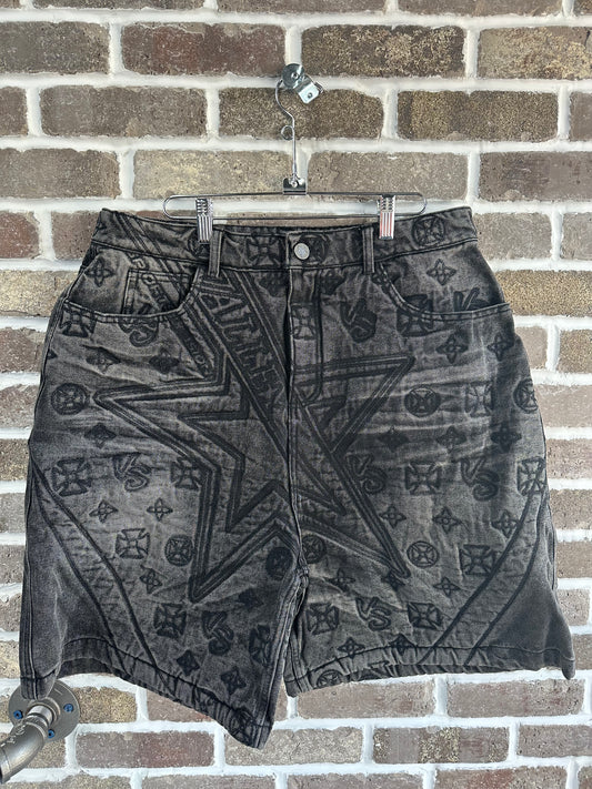 Vale Forever Black Spade Jorts