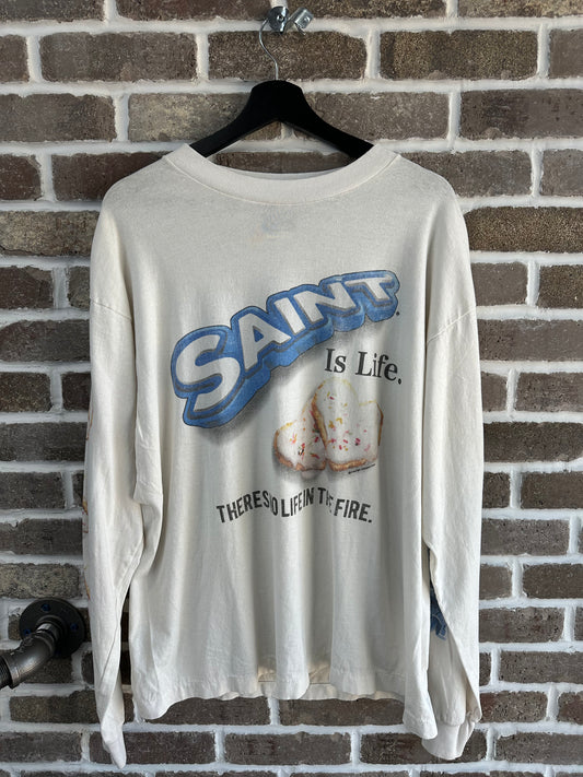 Saint Michael Oreo Cream Longsleeve