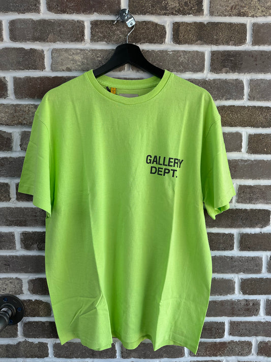 Gallery Dept Souvenir Lime Green Tee