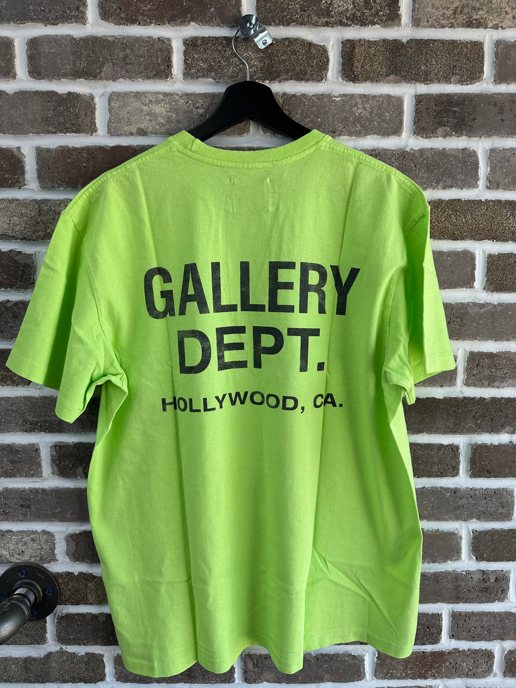 Gallery Dept Souvenir Lime Green Tee