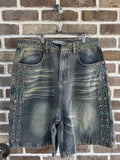 Vale Forever Candy Jorts Mid Blue