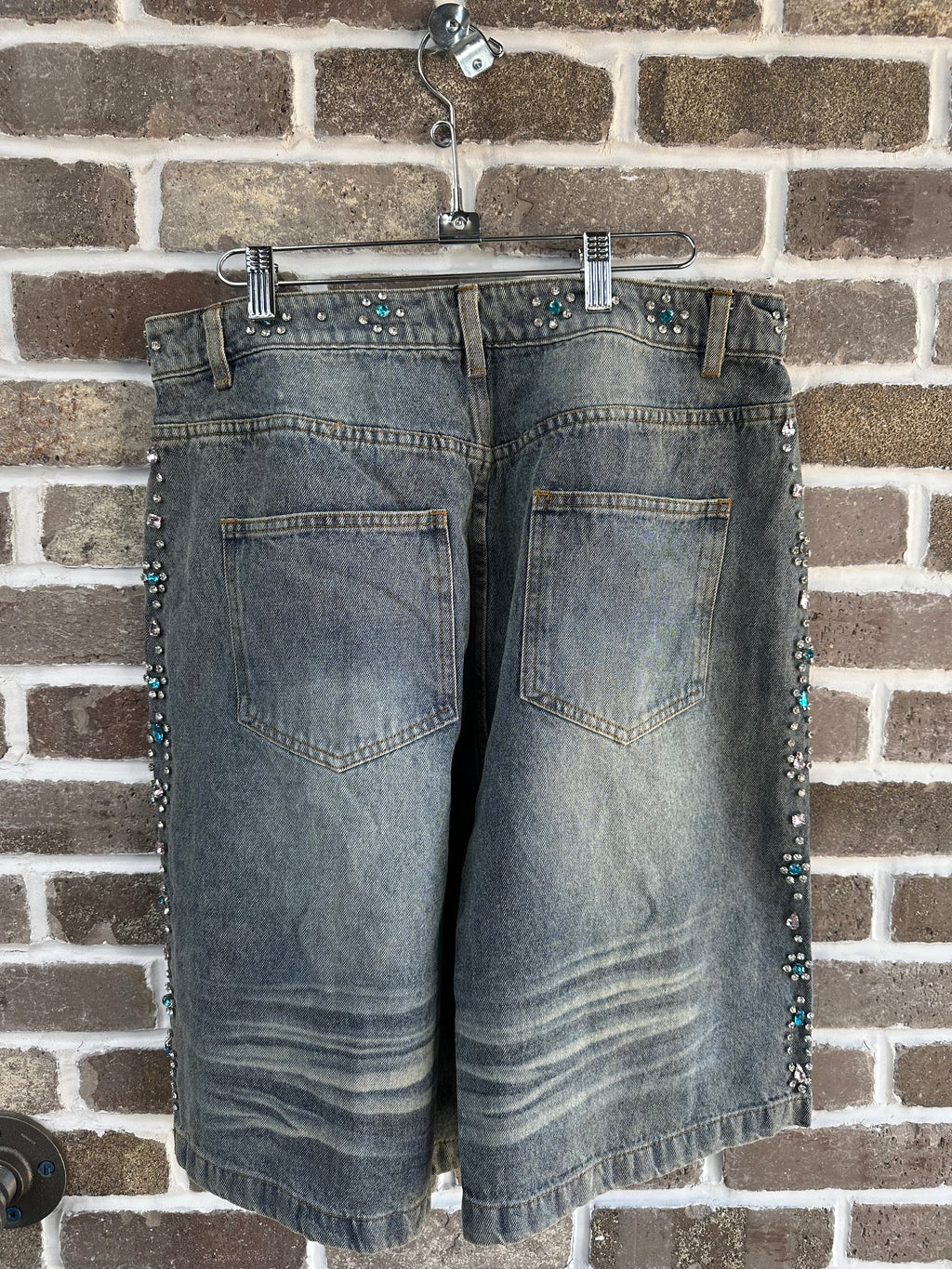 Vale Forever Candy Jorts Mid Blue