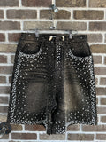 Vale Forever Black Rainstorm Jorts