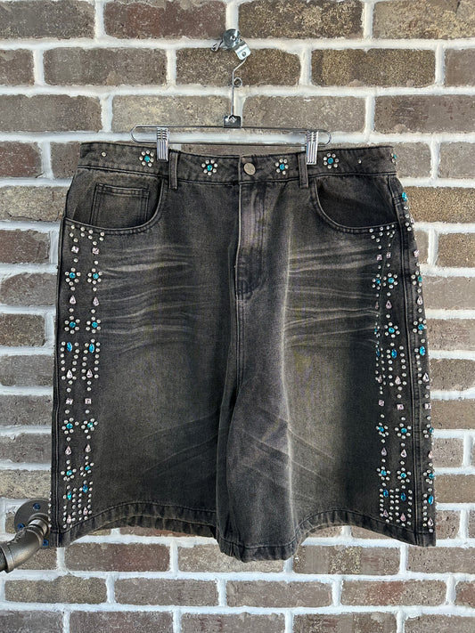Vale Forever Candy Jorts Black