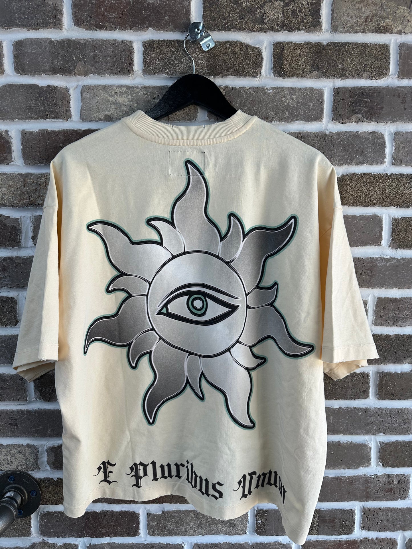 Godspeed JFK To MIA Bone Tee