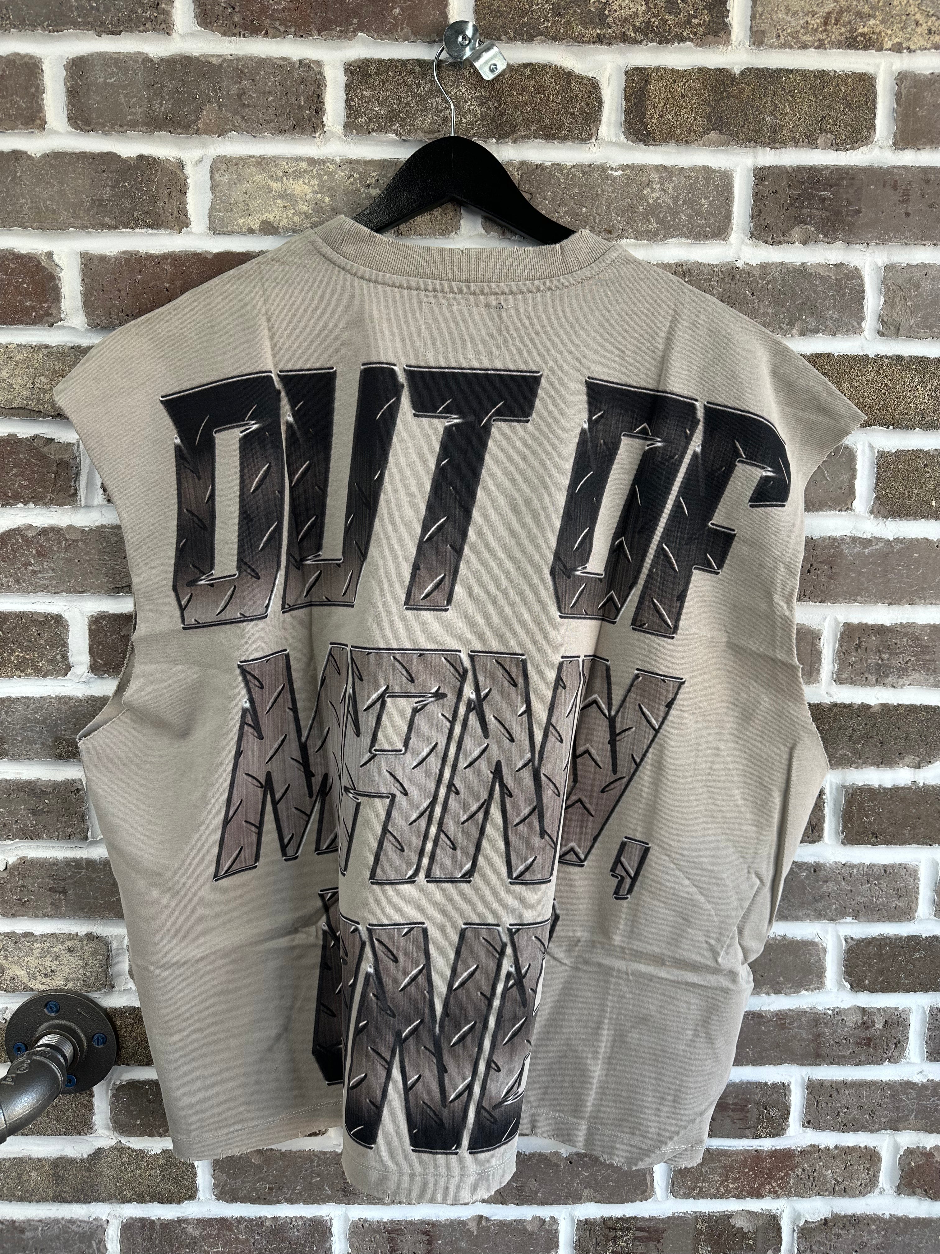 Godspeed Steel Sharpens Steel Slate Grey Sleeveless Tee