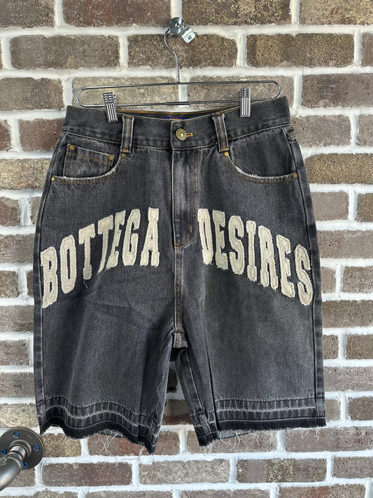 Bottega Desires Black Wash Jorts