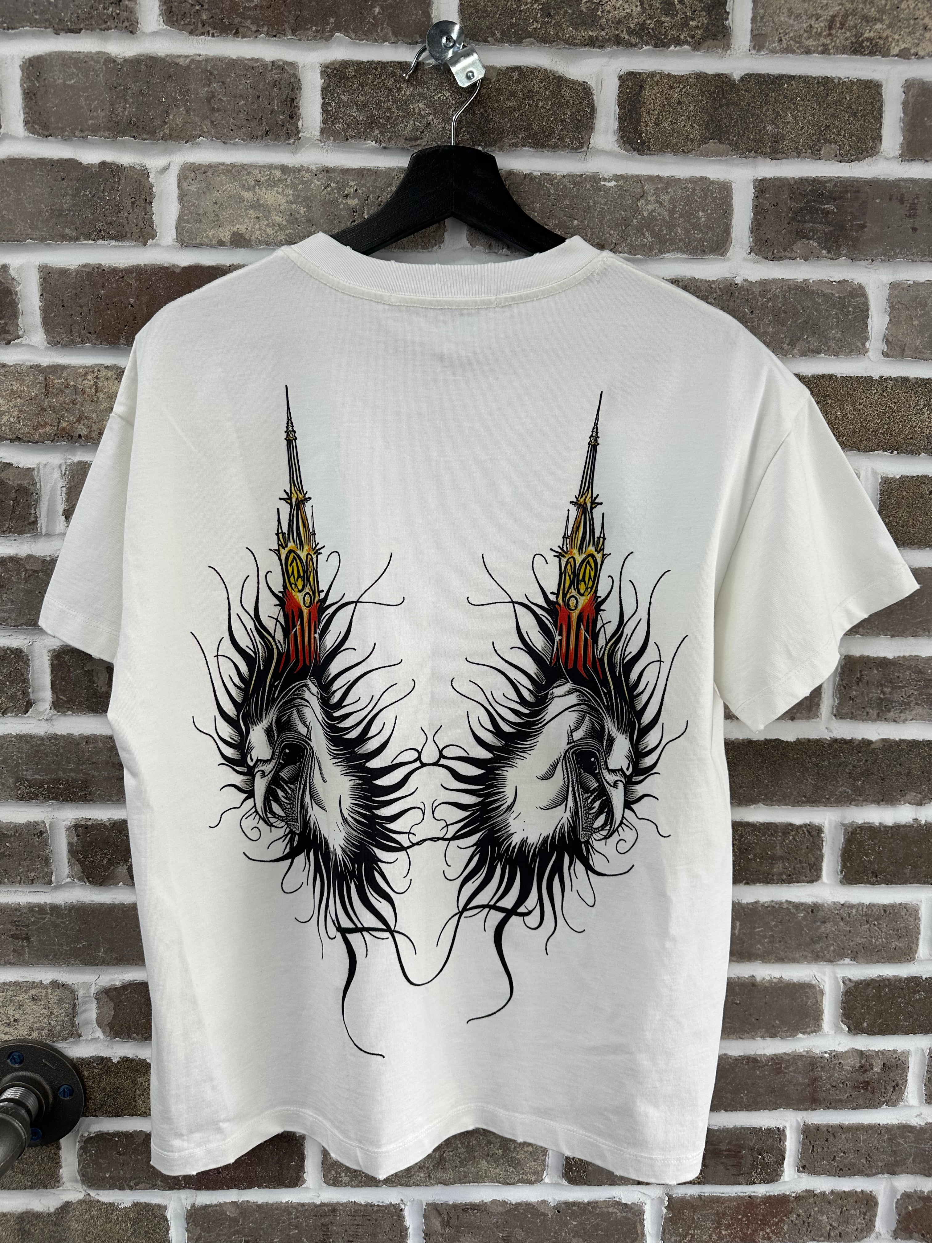 Who Decides War White Bird Tee