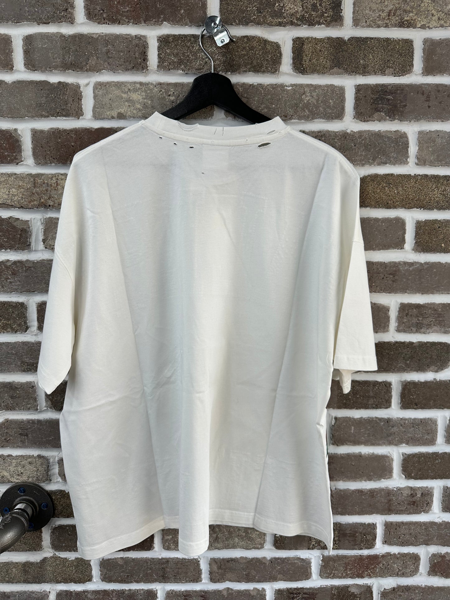 Vale Forever Polo Bling Tee White/Red