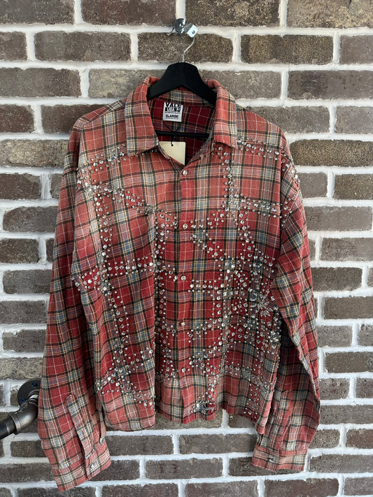 Vale Forever Grinch Flannel Red