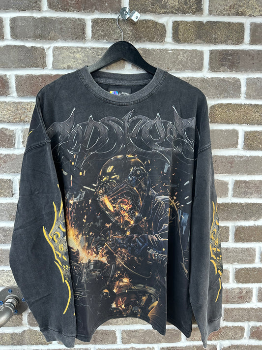 Godspeed "Under Construction" Black Wash Tee