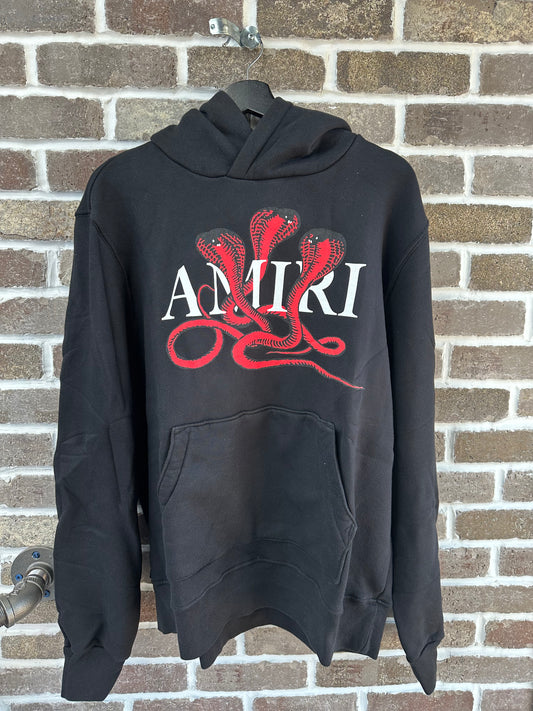 Amiri Poison Cobra Black/Red Hoodie