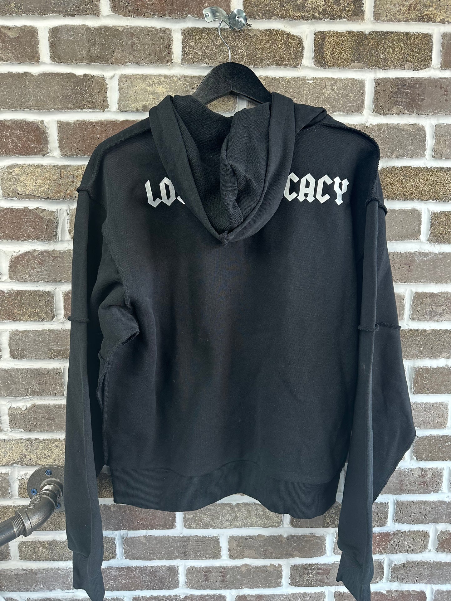 Lost Intricacy Black Staff Zip Up Hoodie